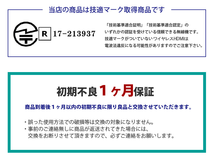 高性能ワイヤレスHDMIトランスミッタ レシーバー