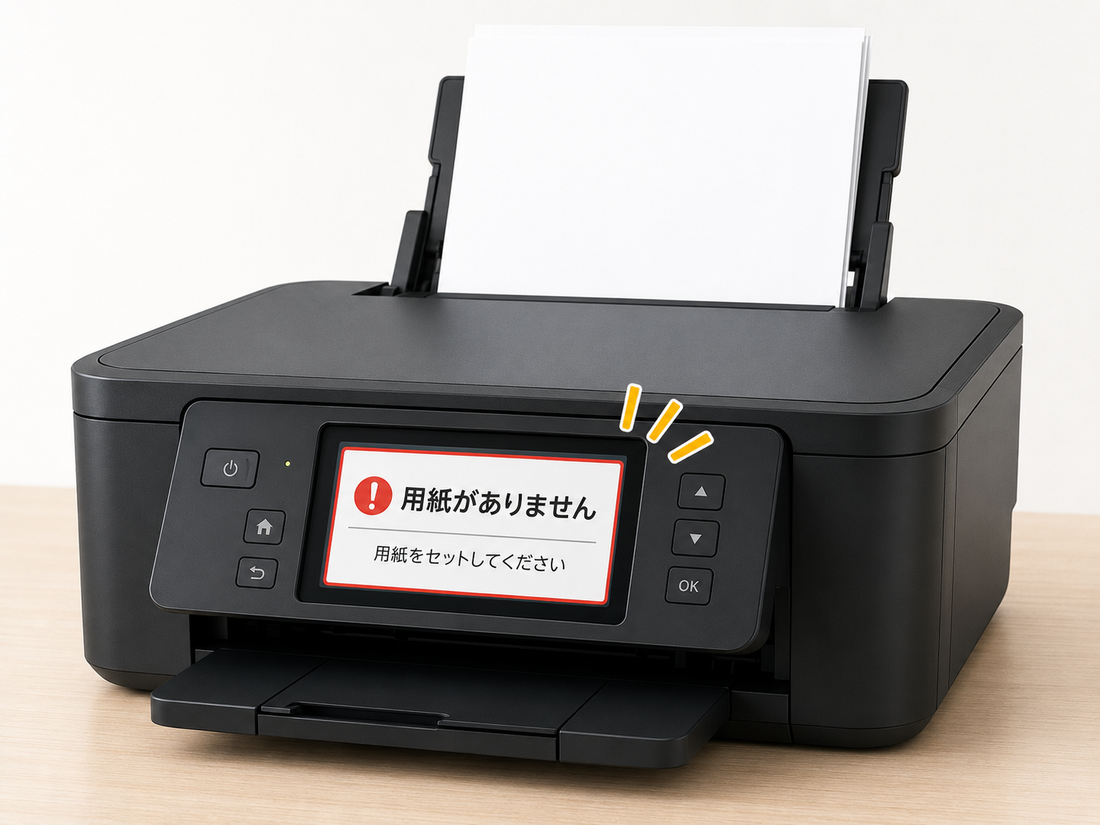 プリンターで用紙が送られない原因｜紙を給紙しない・空回りするときの対処法