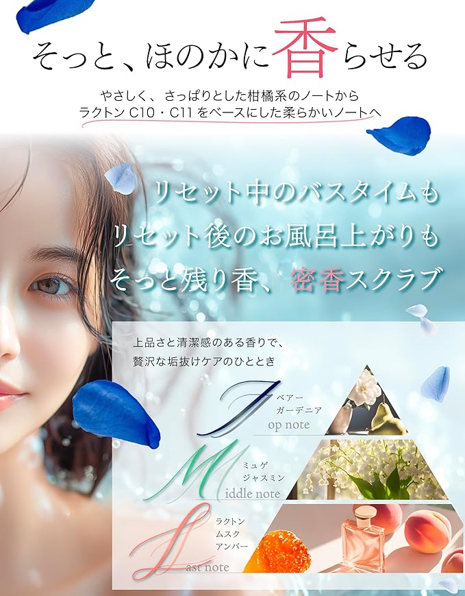 美肌菌を増やしながら悪玉菌を減らす！ ｍysti'Ｑue impact-Baboooo 香水スクラブ インパクト バブー ボディスクラブ