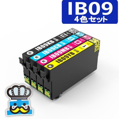プリンターインク エプソン IB09B IB09CL4B 4色セット 大容量版【互換インクカートリッジ】対応プリンター PX-M730F セット内容 IB09KB / IB09CB / IB09MB / IB09YB 電卓 互換インク 純正 よりお得