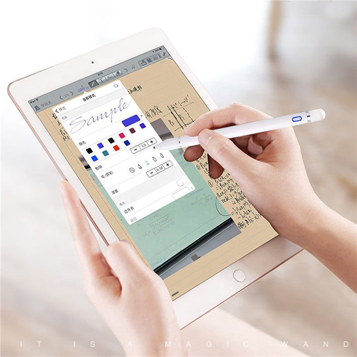タッチペン 極細 タブレット スマホ スタイラスペン iPad iPhone スマートフォン 充電式 高感度 ペン先 1.5mm スマホペン アイパッド Android Windows 対応
